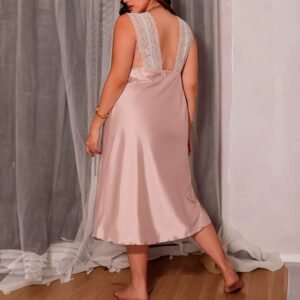 back cut-out, waist-cinched maxi dress