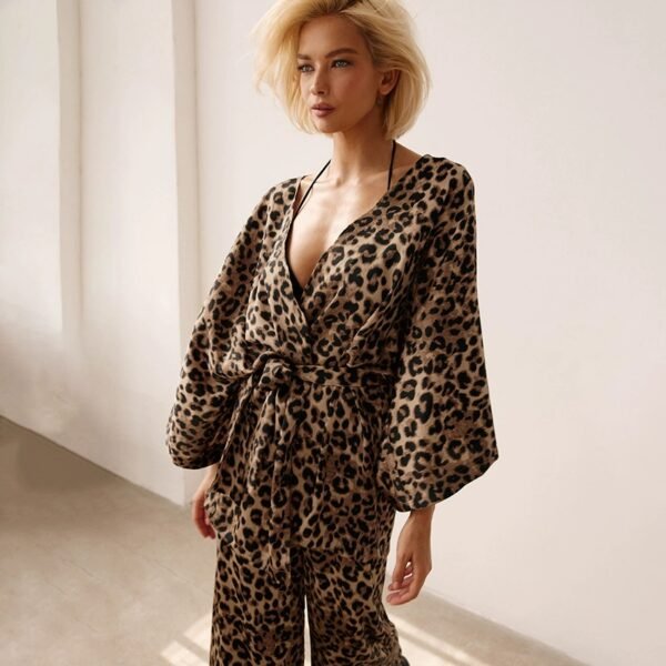 women's printed leopard