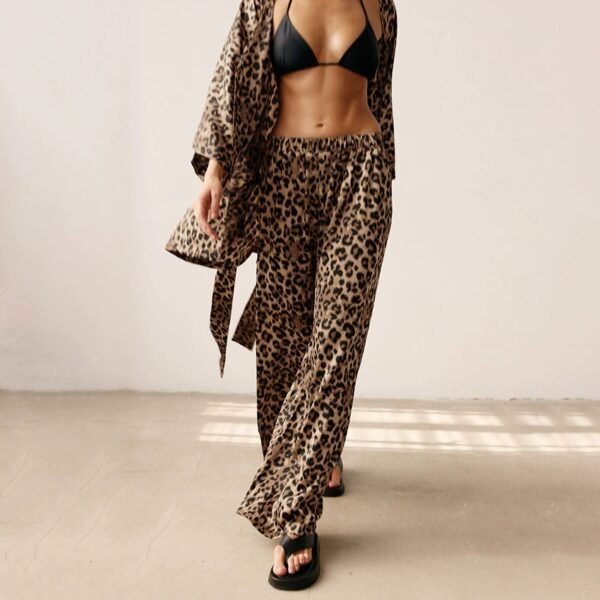 women's printed leopard