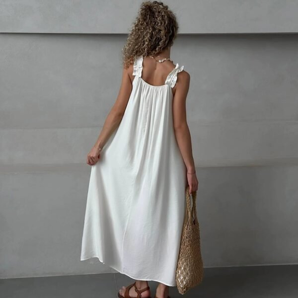Slub cotton nightdress