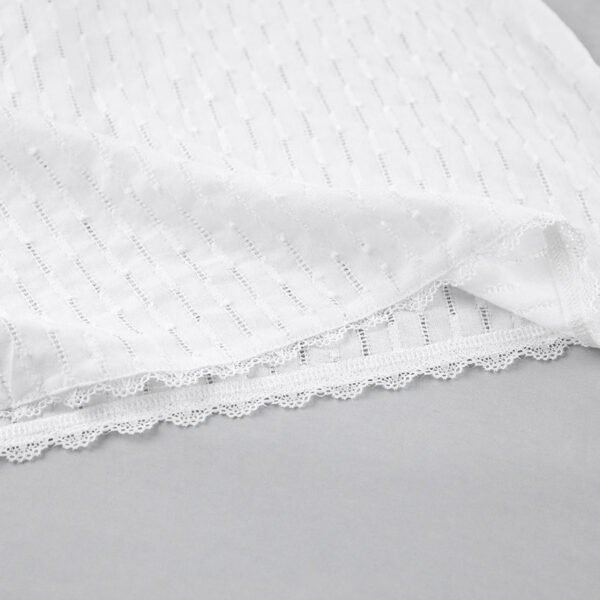 camisole breathable and soft halter lace white nightgown pinstarpajama