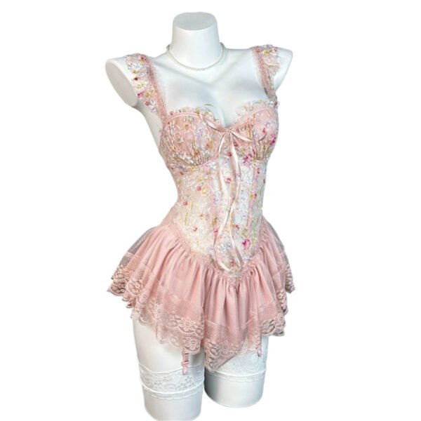 alluring evening dress sexy playful princess style nightgown pajama