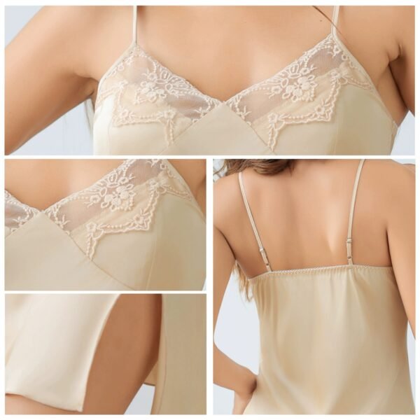 camisole satin chiffon camisole nightdress thin lace pajamas customized pinstar