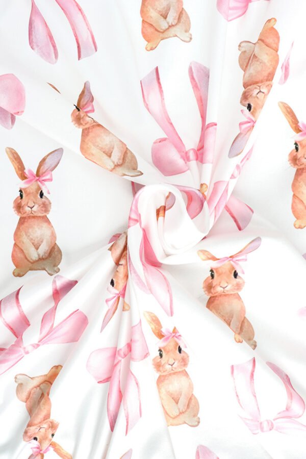 women's pajama short skirt pocket rabbit bow ribbon customized pinstar