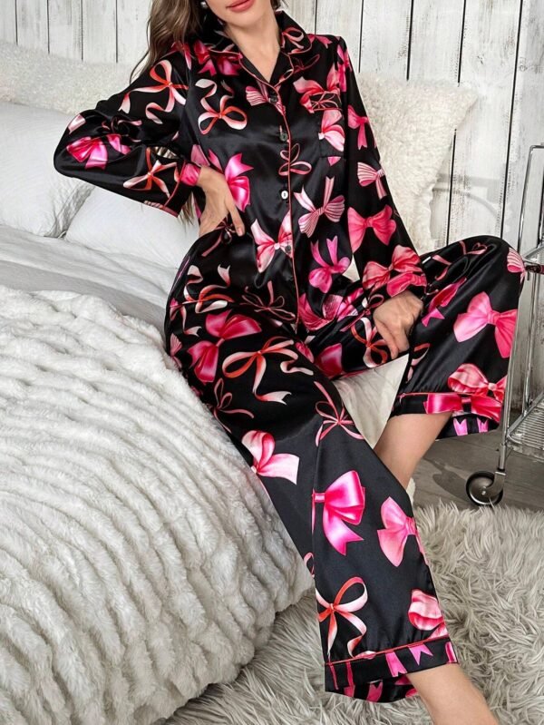 skin friendly and smooth butterfly pajama sets, customizable pinstar