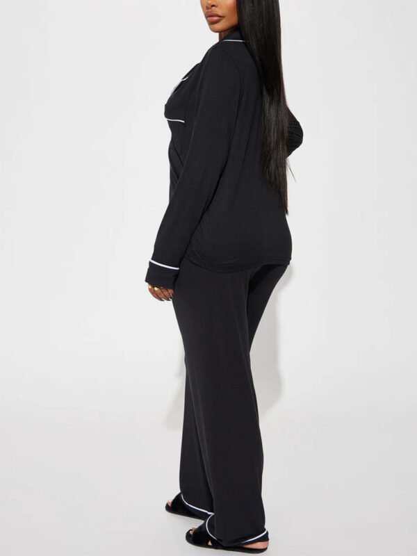 $7 piyama stretchy winter casual loungewear pajama set customized