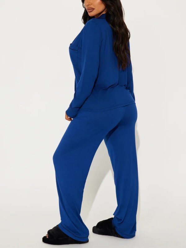 $7 piyama stretchy winter casual loungewear pajama set customized